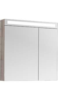 Зеркальный шкаф DREJA Max 80 белый глянец