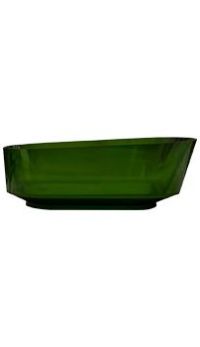 Ванна ABBER Kristall 170x80 зеленая