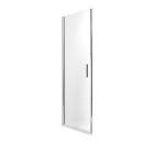 Дверь для комбинации ROTH Tower Line TCO1 110x201 профиль silver, стекло intima