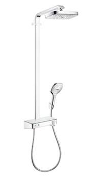 Душевая стойка HANSGROHE Raindance Select E 27126400 белый/хром